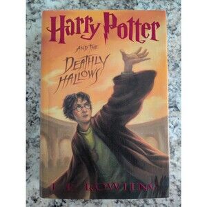 Harry Potter And The Deathly Hallows JK Rowling 2007 Hardcover First Edition